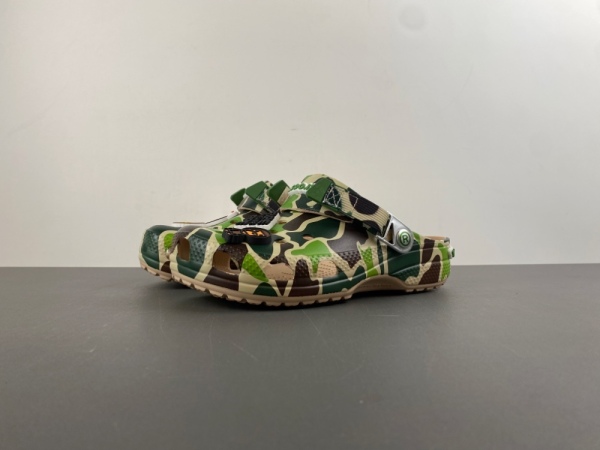B*APE x C*rocs Classic Clog 'ABC Camo - Green' 209627-212