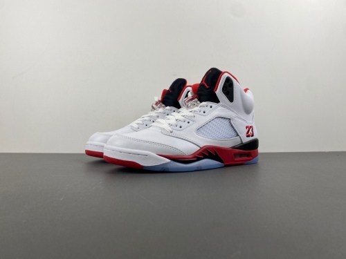 J*ordan 5 Fire Red Black Tongue HQ7978-101