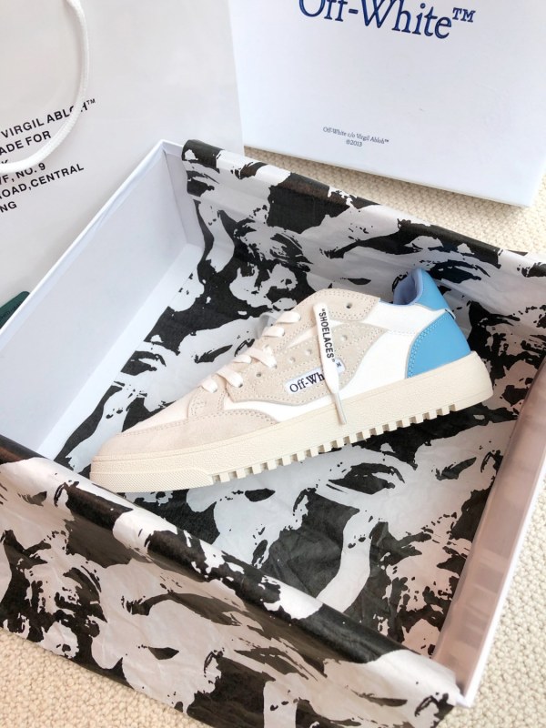 Men and Women O*ff W*hite Top Sneakers