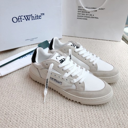 Men and Women O*ff W*hite Top Sneakers