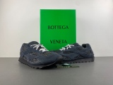 Men and women B*ottega V*eneta Top Quality Sneakers “Biliard Green Silver”