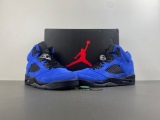 J*ordan 5 Retro Blue Suede DD0587-400