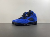 J*ordan 5 Retro Blue Suede DD0587-400