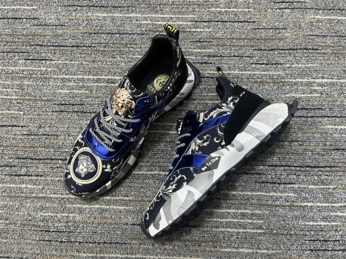 Men V*ersace Top Sneakers