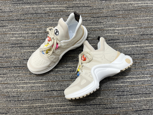 Women L*ouis V*uitton Top Sneakers