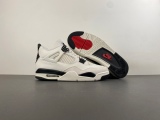虎扑版 A*ir J*ordan 4“Flight Club” Sail/Black-University Red IM4002-100