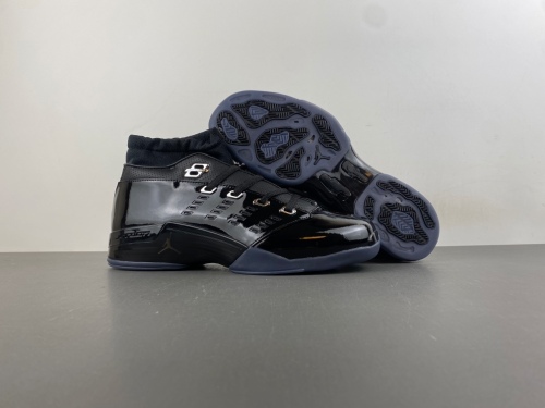A*ir J*ordan 17 Low “Black Patent” IV7640-001