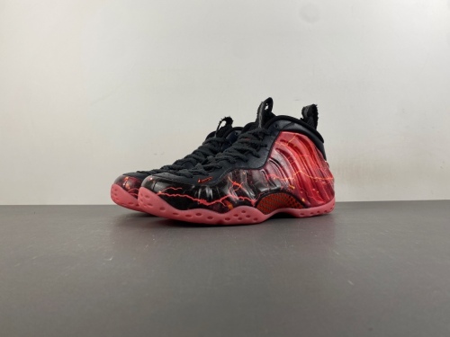 Stranger Things x N*ike A*ir Foamposite One Premium QS 'Black Bright Crimson' IR7336-001