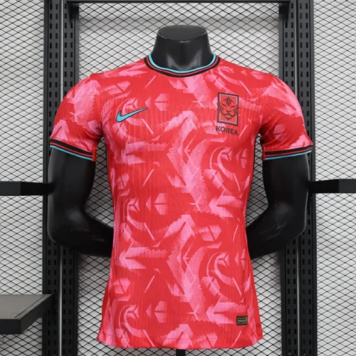 South Korea 2024 Away Black Soccer Jersey(Player)