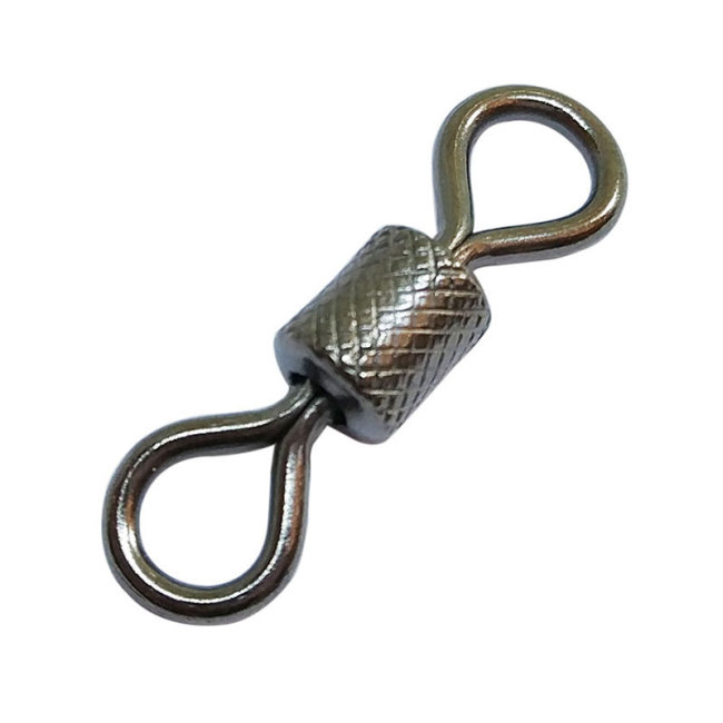 Impressed Rolling Swivels Fishing Swivels, Saltwater Swivels Fishing Tackles, Stainless Steel Swivels Barrel Fishing Swivels
