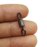 Fishing diamond eye impressed rolling swivels, Saltwater Swivels Fishing Tackles, Stainless Steel Swivels Barrel Fishing Swivels