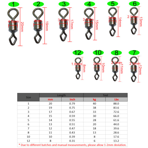 Fishing swivels diamond and round ring rolling swivels Saltwater Swivels Fishing Tackles, Stainless Steel Swivels Barrel Fishing Swivels