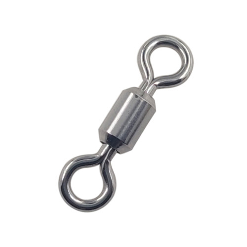304 Stainless Steel Fishing Swivel Fishing Rolling  Swivels Barrel Fishing Swivels, Saltwater Swivels Fishing Tackles