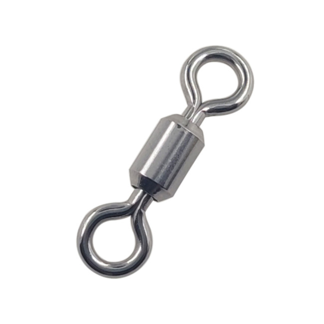 304 Stainless Steel Fishing Swivel Fishing Rolling  Swivels Barrel Fishing Swivels, Saltwater Swivels Fishing Tackles