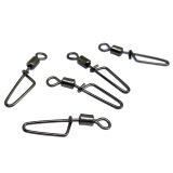 Fishing Carp Swivels Swing Coast Lock Snap Carp Rig Quick Change Rolling Swivel Snap Connector