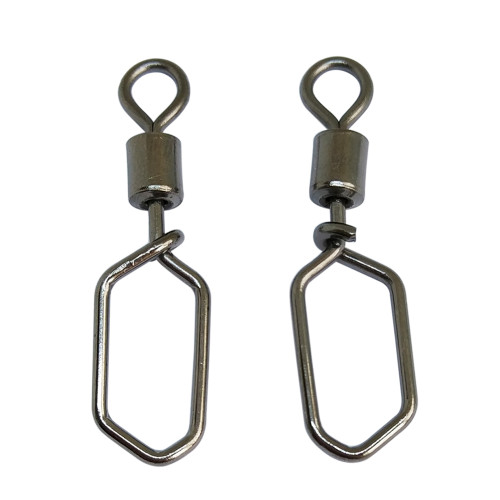 Fishing Carp Swivels Swing aquare snap Snap Carp Rig Quick Change Rolling Swivel Snap Connector