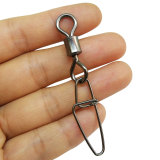 Fishing rolling swivels insurance snap Fishing swivel Snap Lure Connector Quickly Change Lure Fishing Accessories