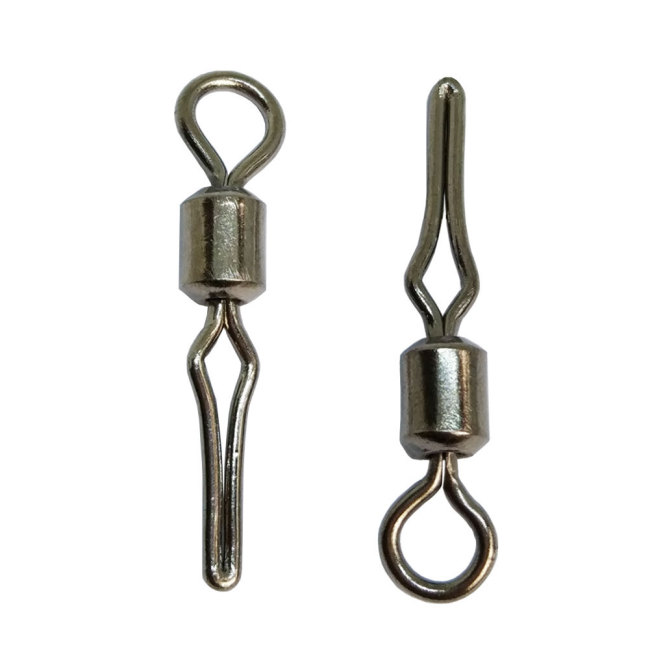 Fishing Rolling Swivel Side Line Clip Swivels Carabiners Boat Fishing Line Fast Connector Fishing Accessories