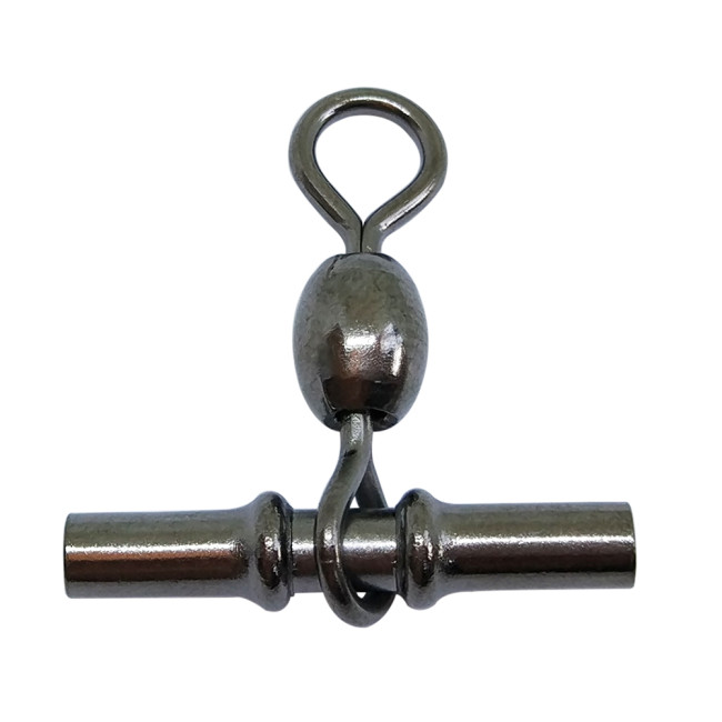 3 way Stainless steel fishing cross line crane swivels with sleeve crimp ,rated from 40 LB to 180 LB