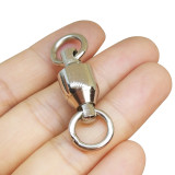 Stainless Steel Fishing Ball Bearing Swivels with Solid Ring Heavy Duty Fishing Tackle,Rated from 30 LB TO 480 lb
