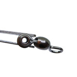 3 way Stainless steel fishing cross line crane swivels with sleeve crimp ,rated from 40 LB to 180 LB