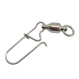 Stainless Steel Fishing Ball Bearing Swivels with  DuoLock Snap Heavy Duty Fishing Tackle,Rated from 11kg TO 136kg