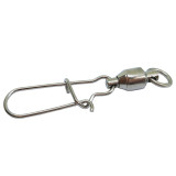 Stainless Steel Fishing Ball Bearing Swivels with  DuoLock Snap Heavy Duty Fishing Tackle,Rated from 11kg TO 136kg