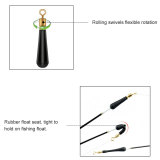 Fishing Float Connector with Swivel Fishing Float Seat Fishing Swivel Carp Terminal Tackle Fishing Float Accessory