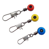 Fishing Float Connector with Snap Sea Fishing Bead Fishing Sinker Connector Fishing Swivel  Fishing Float Accessory