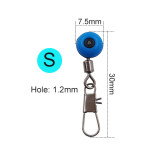 Fishing Float Connector with Snap Sea Fishing Bead Fishing Sinker Connector Fishing Swivel  Fishing Float Accessory