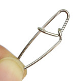 Stainless Steel Fishing Hooked Snap Saltwater Freshwater Fishing Lure Connector ,rated from 6kg -60kg  13LB -132LB