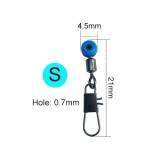 Fishing Float Connector with Snap Sea Fishing Bead Fishing Sinker Connector Fishing Swivel  Fishing Float Accessory