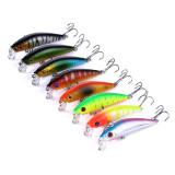 Floating Minnow Fishing Lure 7cm 8.1g Jrekbait Crankbait Plastic Hard Bait Wobblers Carp Fishing Tackle