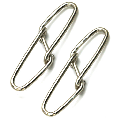 Stainless Steel Fishing Insurance Snap Saltwater Freshwater Fishing Lure Connector ,rated from 7kg -85kg  15LB -187LB