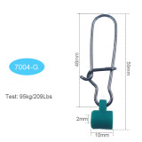 Fishing Line Sinker Slides Duo Lock Snaps High Strength Stainless Steel Sinker Slider Swivel Snap Kit Fishing Tackle