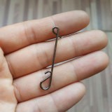Fishing Line Connector Wire Fishing Barrel Swivel Accessories Snap Pin Without Knot Tackle