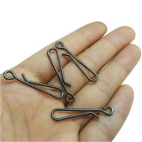 Fishing Hanging Snap Stainless Steel Fishing Snap Clips Freshwather FishHooks Fishing Lure Clips Connector 4kg-33kg