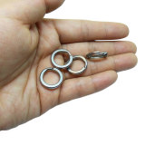 Fishing Split Rings Stainless Steel Fishing Lure Rings  Connector Fishing Bait Accessory Fishing Tackle