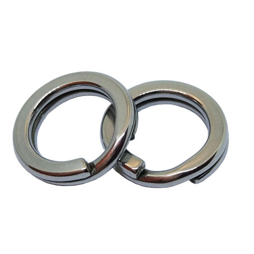 Fishing Split Rings Stainless Steel Fishing Lure Rings  Connector Fishing Bait Accessory Fishing Tackle