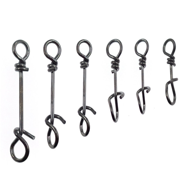 Fishing Fastlink Snap ClipS Stainless Steel Fishing Lure Connector Quickly Change Fishing Lures Clip