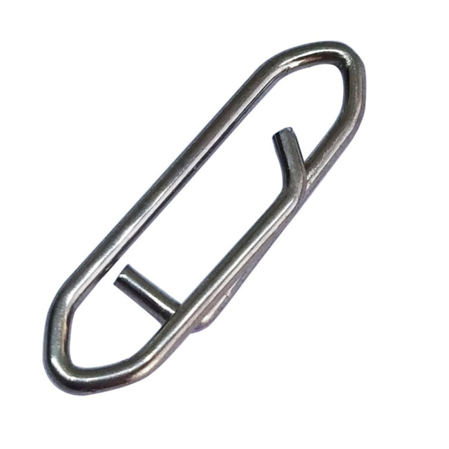 Fishing Power Clips Snap Stainless Steel Snap Clips Fishing Lure Connector FastLink Fishing Tackle