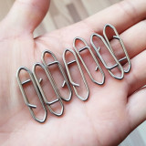 Fishing Power Clips Snap Stainless Steel Snap Clips Fishing Lure Connector FastLink Fishing Tackle