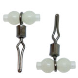 3 Way Fishing Line Clip with Luminous Beads Fishing Sinker Weight Connector Bass Fishing Tackle