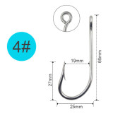 Crappie Panfish Fishing Hooks Aberdeen Hooks Long Shank Light Wire for Sunfish Small Bass Trout Freshwater