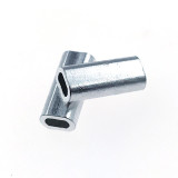 Aluminium Fishing Line Crimp Fishing Wire Crimp Freshwather FishHooks Fishing Line Sleeve Connector