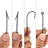 Fishing Baitholder Hooks,High-carbon steel Fishing Hook Bass Trout Fishhooks Freshwater Fishing Tackle