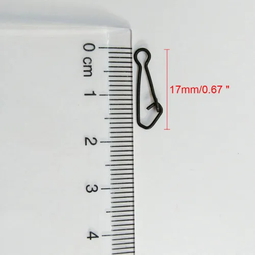 Carp Fishing Snap Hooked Snaps Matte Black Carp Fishing Tackle Fast Fishing Lure Connector
