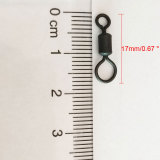 Matte Black Carp Fishing Rolling Swivels Quick Change Swivels Carp Fishing Tackle Capr Fishing Connector