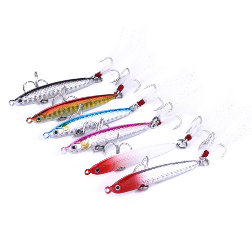 Sea fishing Metal Jig16g 21g 32g 42g Fishing Lure Weights Bass Fishing Bait Tackle Trout Jigging Lure Jigs Saltwater Lures