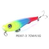 Pencil Baits 7CM-6.7G Floating Freshwater Diving Artificial Trembling Fake Bait For Trout Pike Perch Tackle
